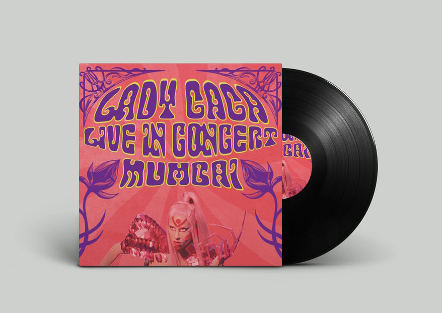 Vinyl Record PSD MockUp 2
